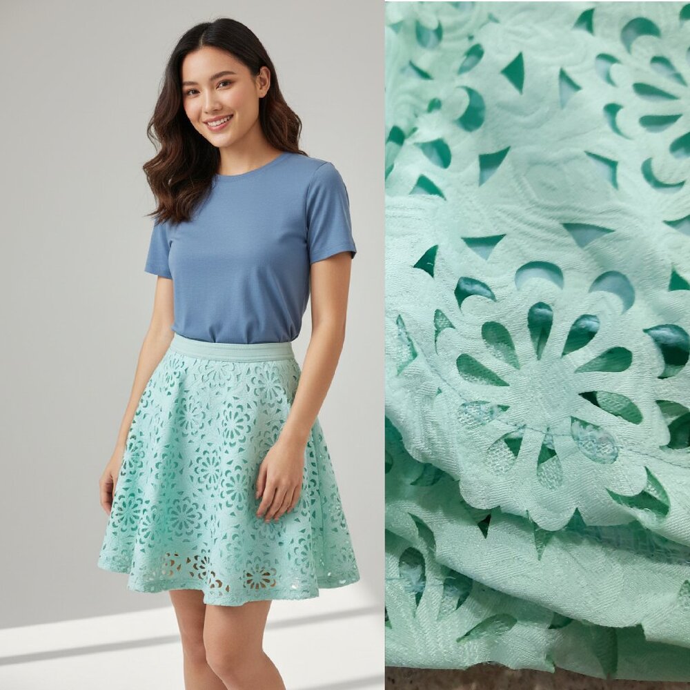 Vtg Y2K midi skater skirt - Fashion Wild Cat brand